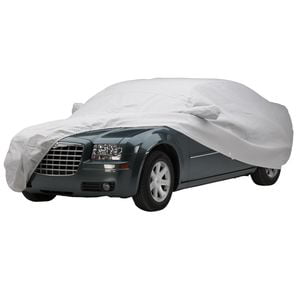Gray Covercraft Custom Fit Vehicle Cover for Dodge Challenger Technalon Block-It Evolution Series Fabric 